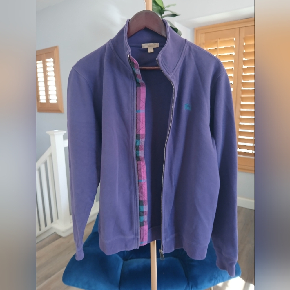 Burberry Brit Men's Sweater in Purple. Size M